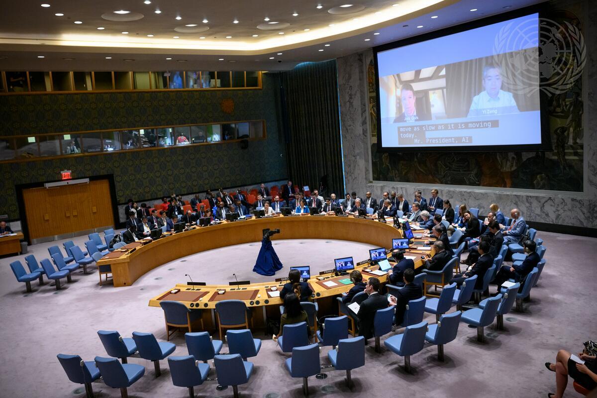 UN Security Council holds first meeting on AI