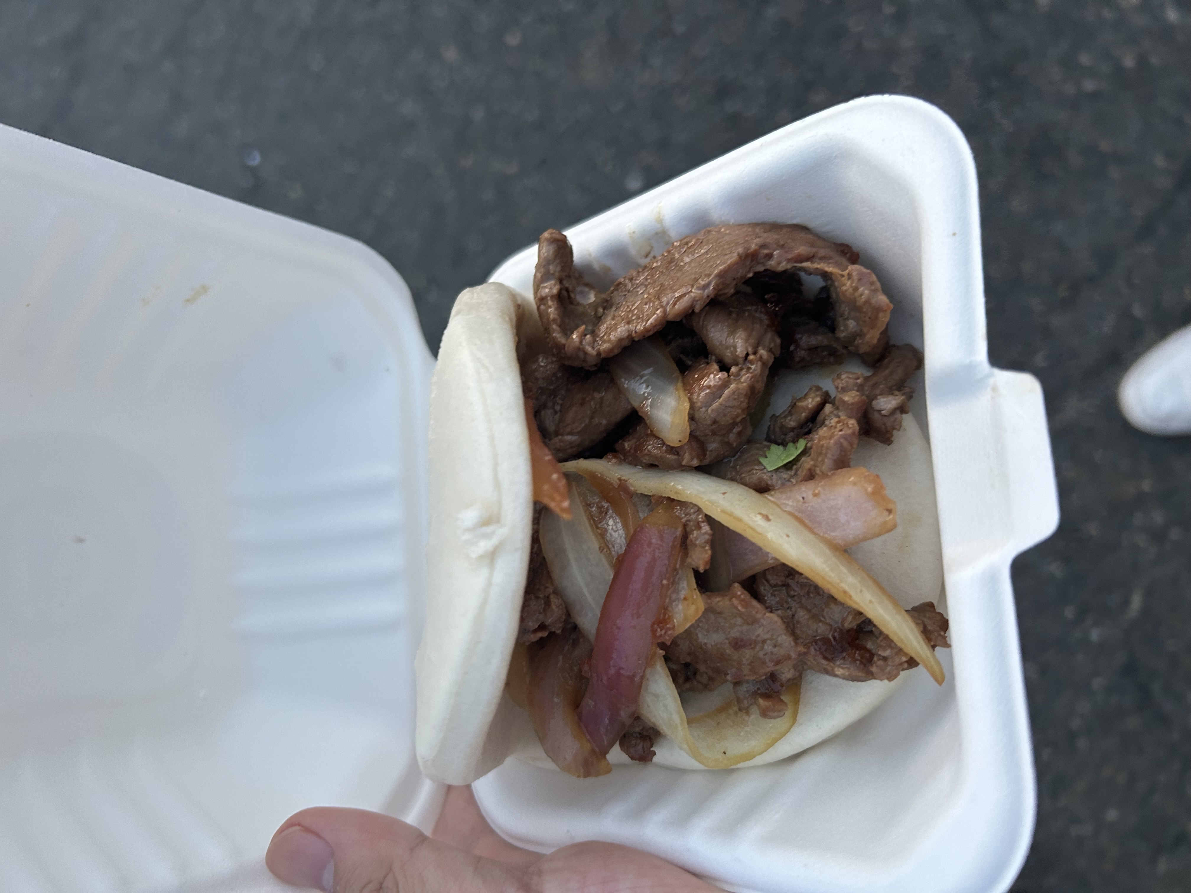 Korean bulgogi bun from C Bao, seen at the 2024 Dream Food Fest. ZFJ/Vincent Liao