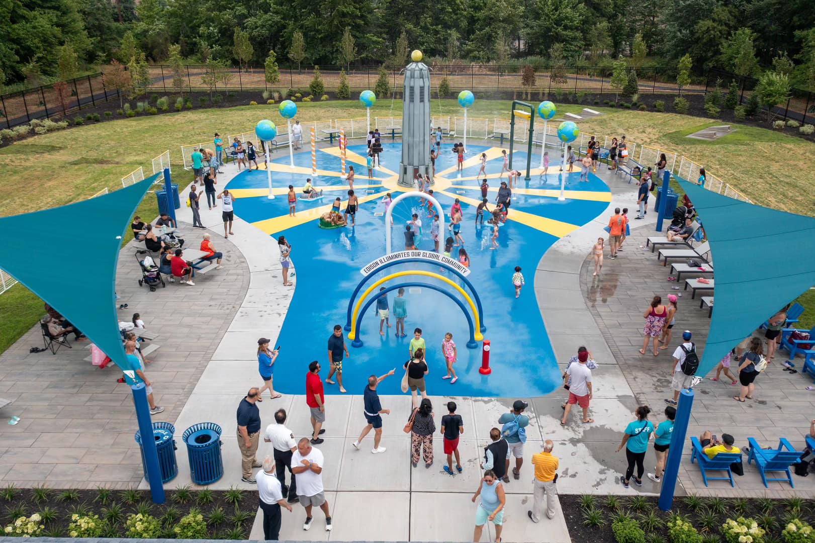 Edison opens its first splash park