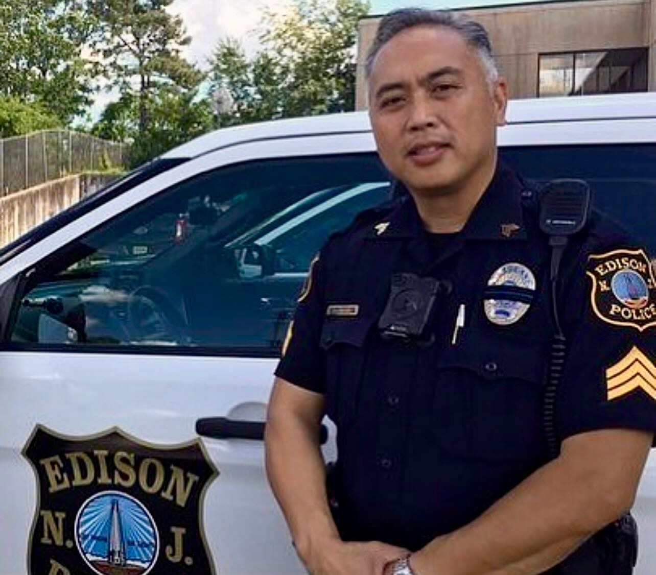 Edison’s first Asian American police officer, Joseph Vincent Luistro, dies after battling ALS